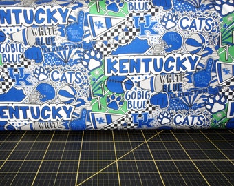 Sykel Enterprises. NCAA Kentucky Wildcats Pop Art Digitally Printed