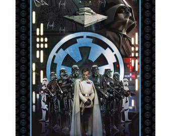 Camelot-tyger. Star Wars. Rogue One. Imperial Army-panel - Full Yard Quilting Panel