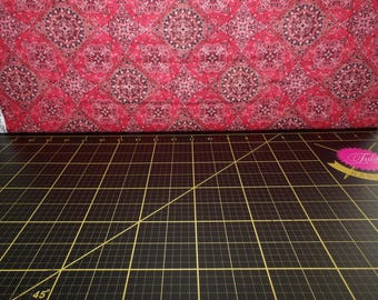QT Fabrics. Hey Cowgirl. Bandanna Red