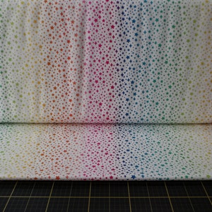 Lewis & Irene. Over The Rainbow. Rainbow Sparkles on Cream - please read listing