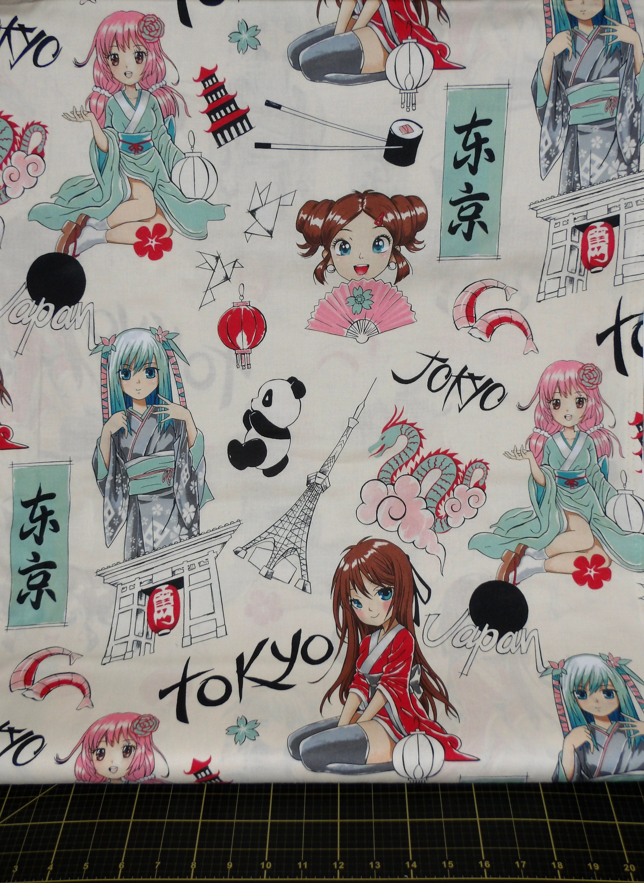 Cartoon Fabrics Sewing | Anime Fabrics - 50 45cm/50 145cm Cartoon 100%  Pure/polyester - Aliexpress