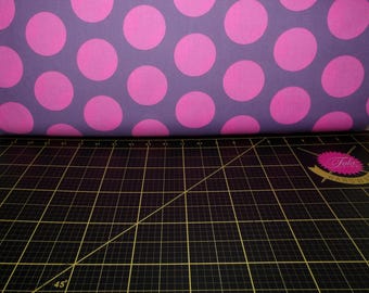 FreeSpirit. Tula Pink. ¡Rugido! Huevos de dinosaurio Mist
