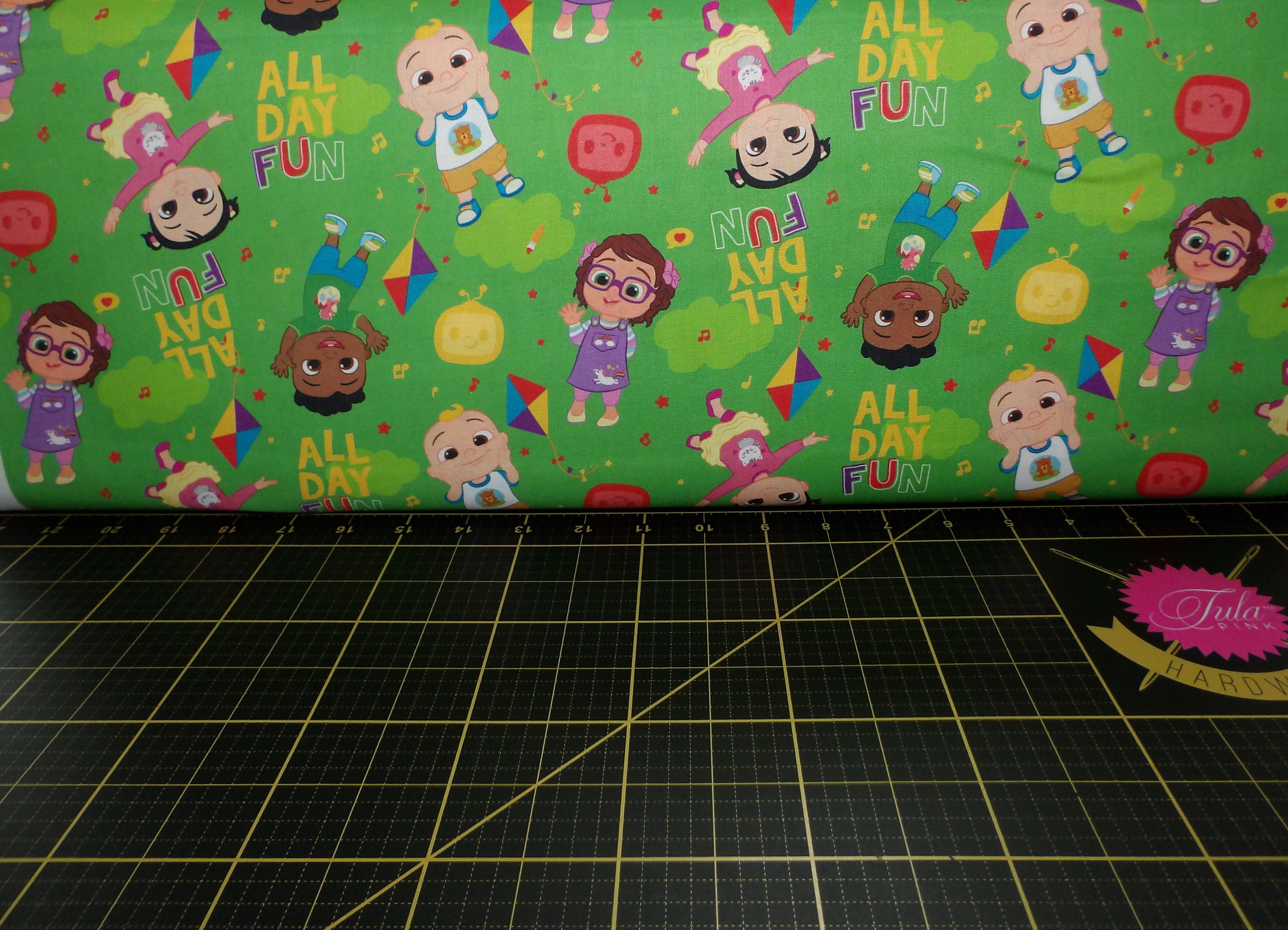 Cocomelon fleece fabric sale