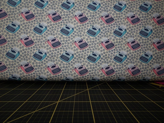 Telas Camelot. Literario. Máquinas de escribir Etsy España