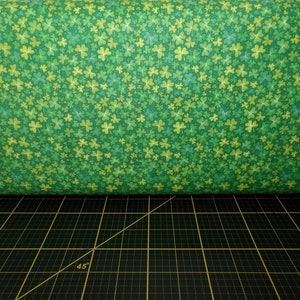 Patrick Lose. Love O' The Irish. Lucky Charms Green - St. Patrick's Day Fabric