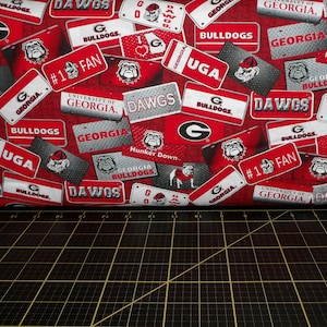 Sykel Enterprises. NCAA University of Georgia Bulldogs License Plate 44/45