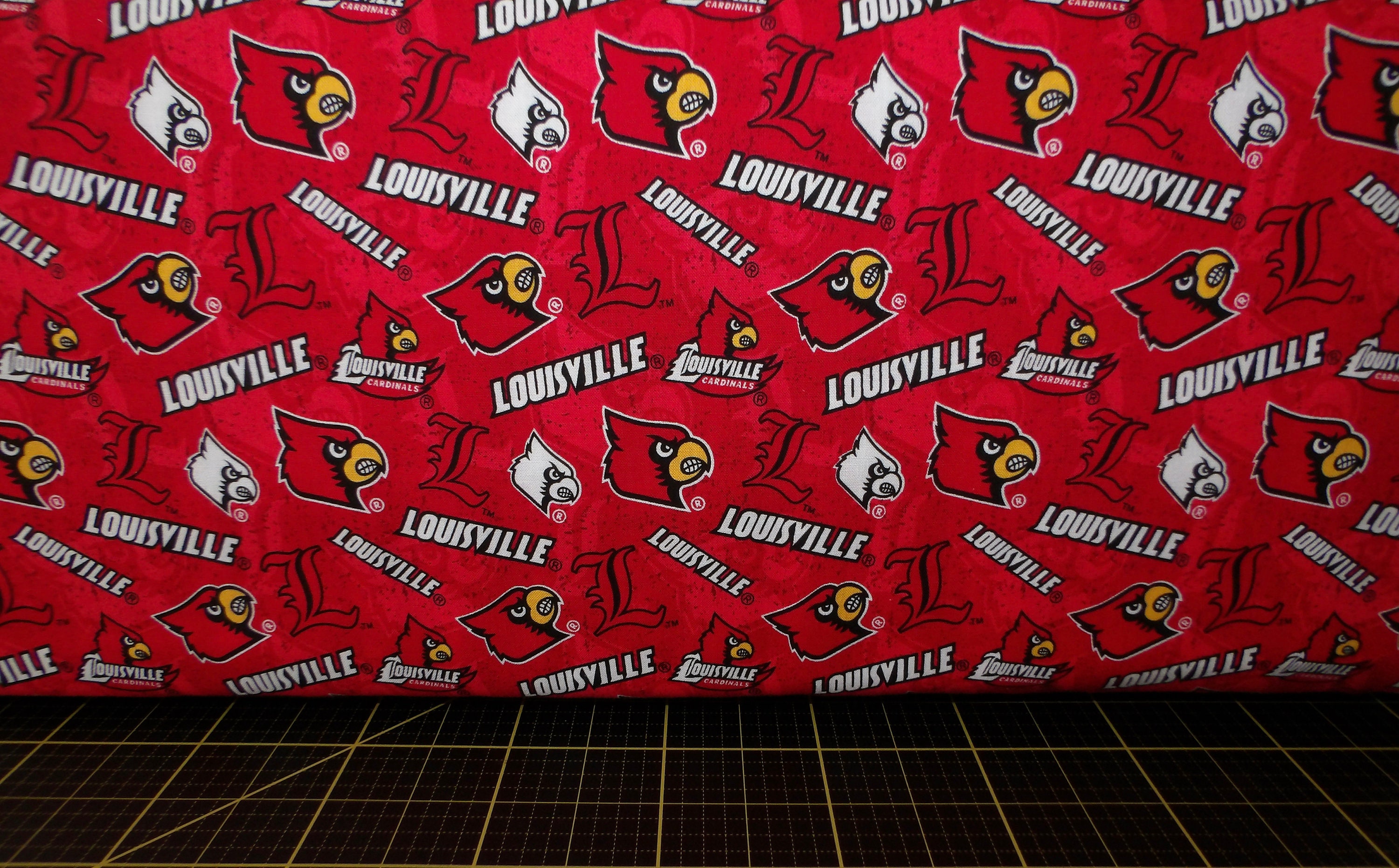 louisville cardinals fabric