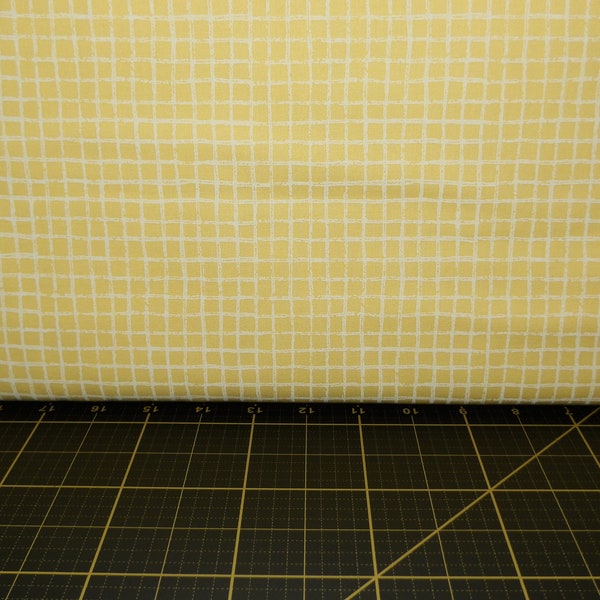 Michael Miller. Pretty Grid. Yellow