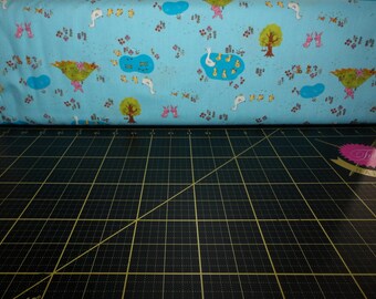 Cosmo. Madre Pata Azul - Tela infantil japonesa