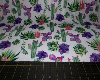 Shannon Fabrics. Prickle Basil DIGITALLY Printed MINKY 58/60 wide