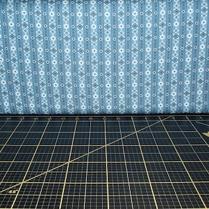 Michael Miller. Happy Trails. Calico Stripe Blue