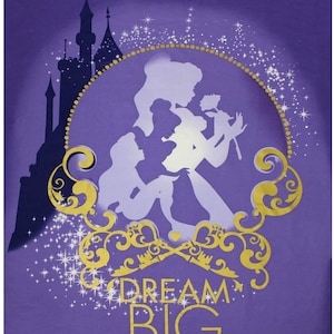 Camelot Fabrics. Disney Princess Be Strong. Dream Big Panel Full Yard