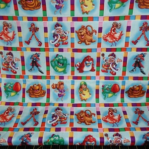 QT Fabrics. Candyland. Character Blocks 2/3 yd - Game Original Artwork