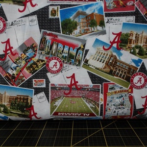 Sykel imprese. Cartolina panoramica NCAA Alabama Crimson Tide