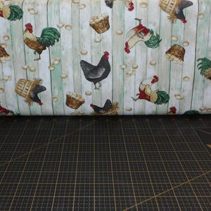 Henry Glass. Chicken Shack. Chickens Allover White Wash