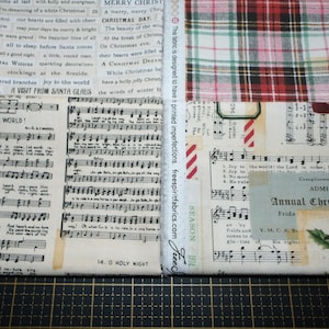 Tim Holtz Holidays Past Fat Quarter Bundle - 4 Piece FreeSpirit Tim Holtz Vintage Christmas FQ Set