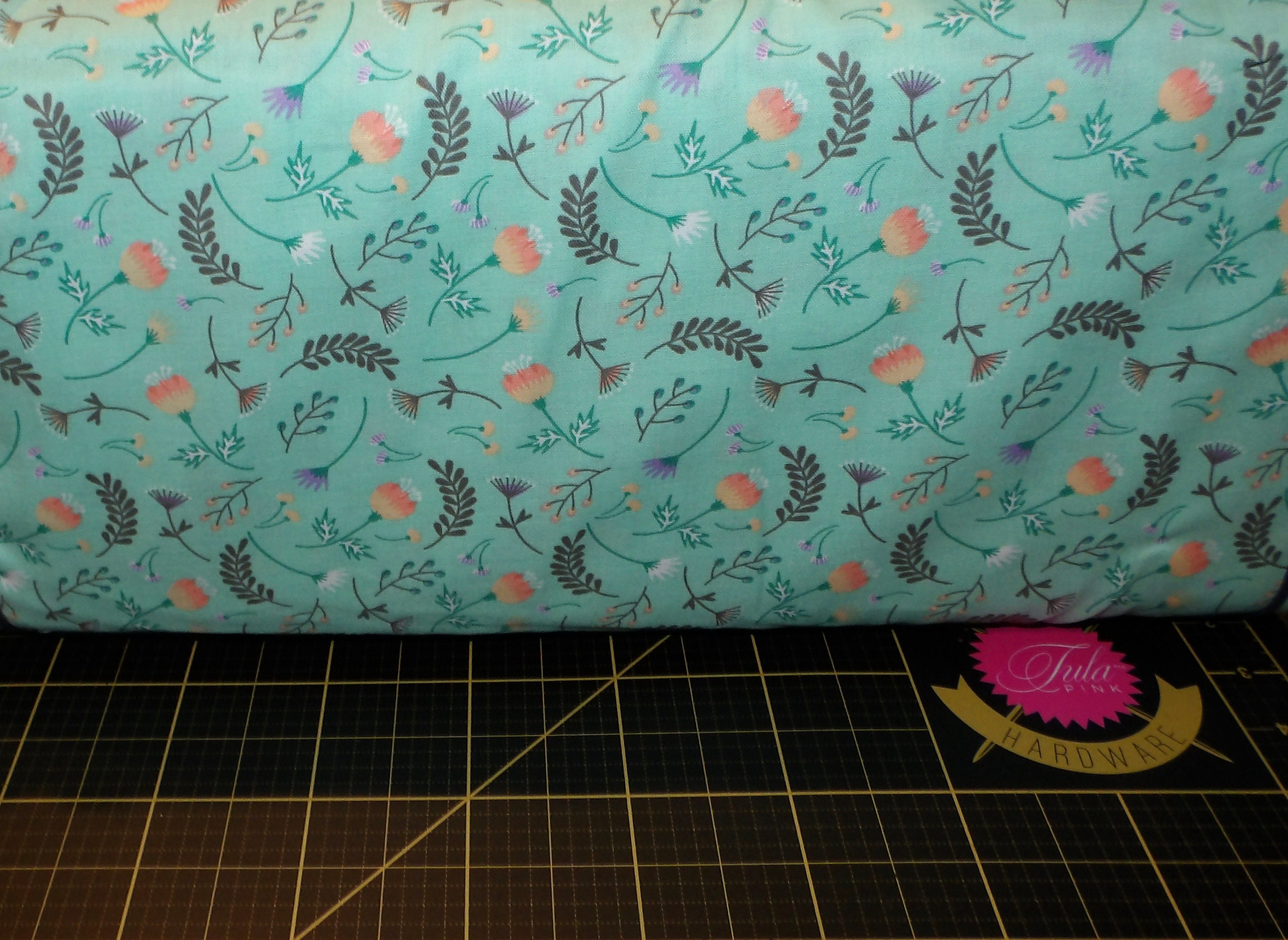 Camelot Fabrics. On the Breeze. Aqua DOUBLE GAUZE 43/44 inches wide