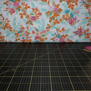 FreeSpirit. Darling Meadow. Little Bouquet Ivory - highly out of print Tanya Whelan fabric