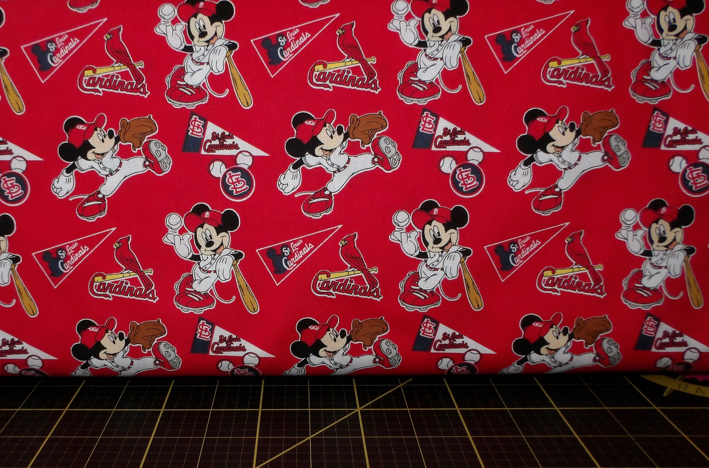 Mickey Mouse St Louis Cardinals - Etsy