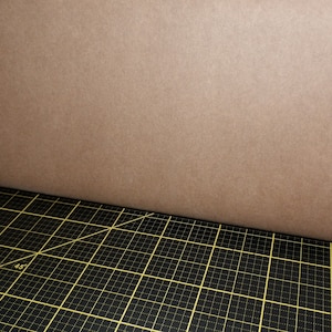 Kraft-tex. Kraft Paper Fabric Chocolate - Cuero vegano para la fabricación de bolsos