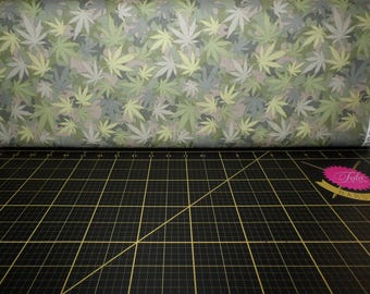 Dear Stella. Incognito. Flying High Grass - Camouflage Marijuana Fabric