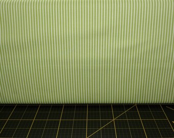 Moda. Smitten. Pinstripe Green - out of print Bonnie and Camille fabric