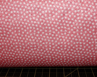 Camelot Fabrics. Coral Stars Printed Felt - 100% Polyester