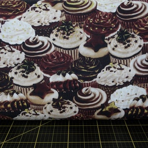 Benartex. Chocolicious. Cupcake Dreams Chocolate