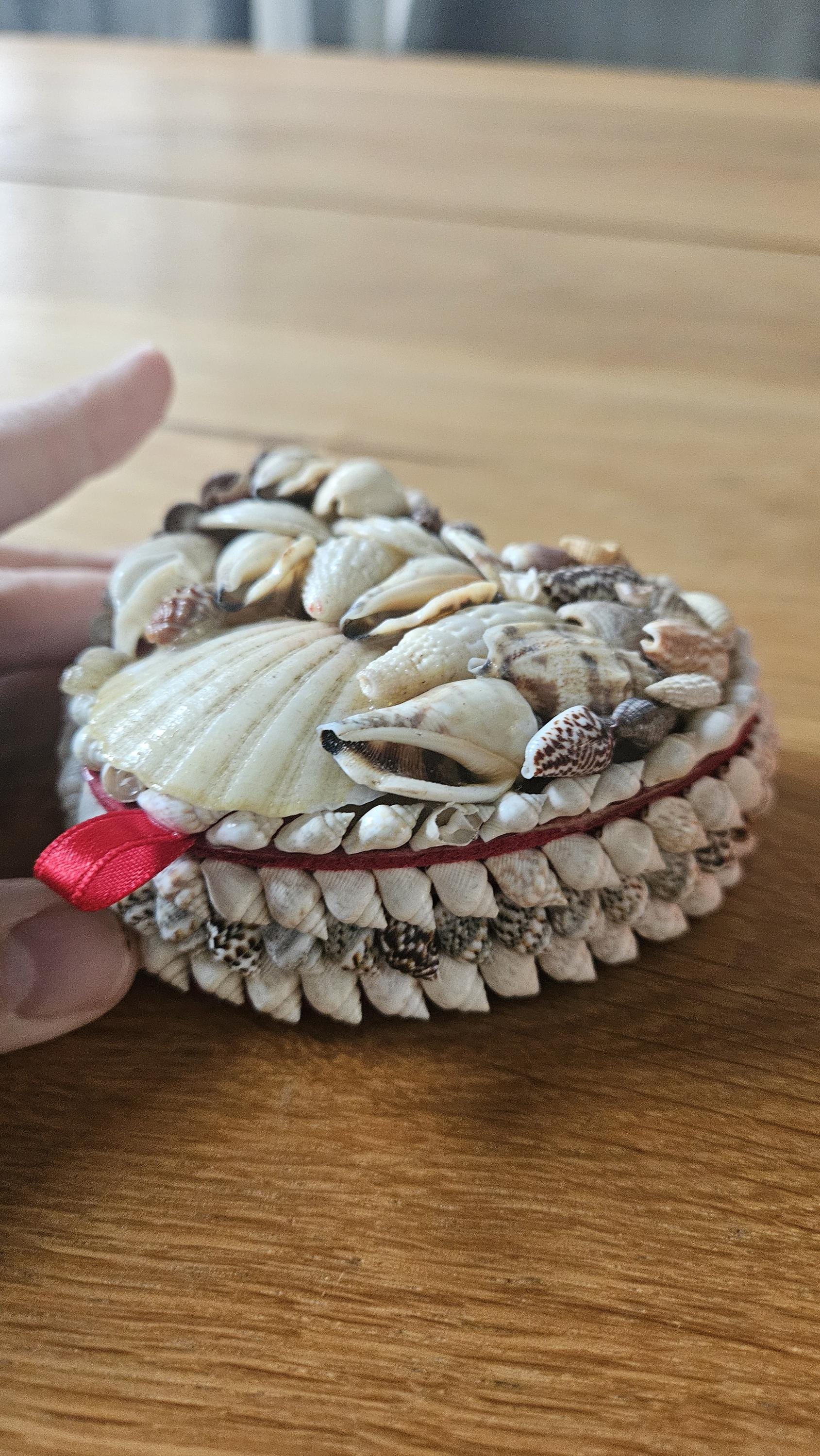 ハート型貝殻レジンオブジェ ハートの貝殻 - Etsy 日本