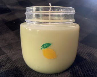 Serenata Cítrica: Vela de Soja con Limón