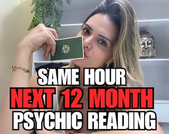 Next 12 Month Tarot Reading | Accurate Psychic, Tarot Guidance for Love, Career, Soulmate & Life Decisions | Yearly Insight Delivered Fast