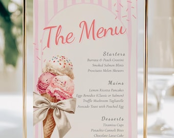 Ice Cream Theme Bridal