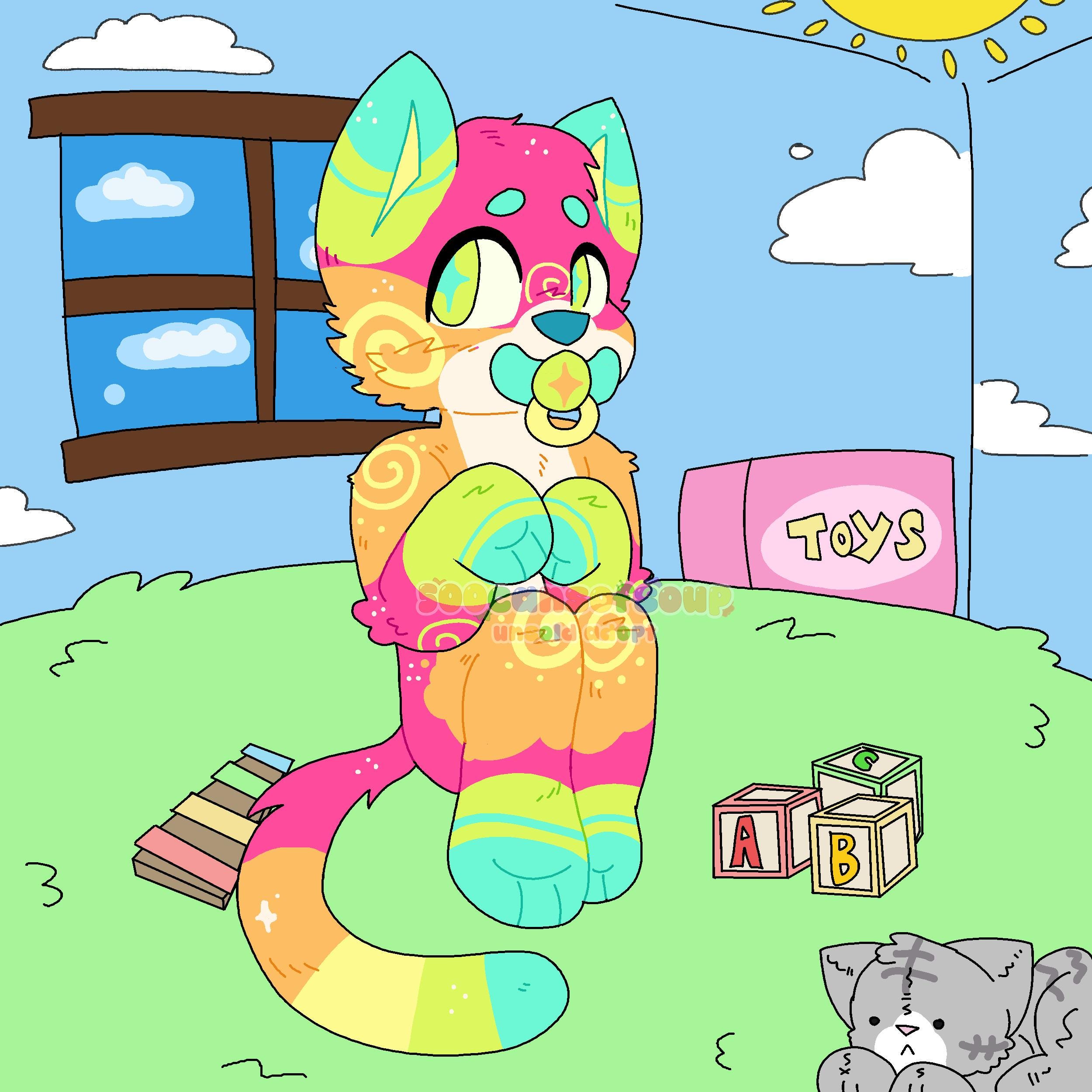Pacifier Base Deviantart Pacifier Furry Base // Agere, Babyfur, Digital Art, PSD and .clip Files ...