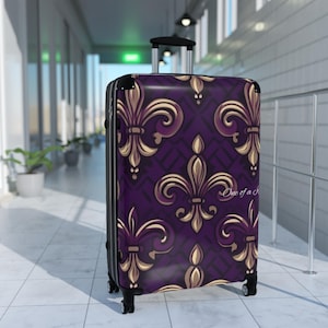 Elegant Floral Suitcase - Travel Luggage, Unique Gift for Travelers, Stylish Carry-On, Vintage Design for Unique Adventures, Perfect [...]