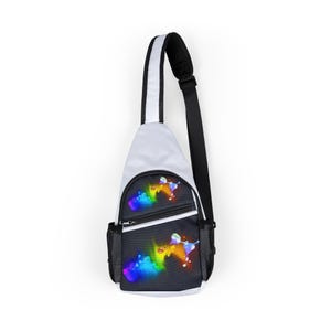 Colorful Motivational Chest Bag