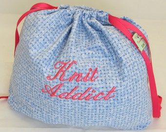 Large Project Bag - Knit Addict