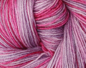 Bam-Blu - Bluefaced Leicester Superwash and Bamboo Hand Dyed Sock Yarn