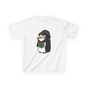 Cool Penguin Graphic Kids Tee, Casual T-Shirt for Children, Trendy Summer Wear, Funny Kids Apparel, Unique Gift for Boys and Girls