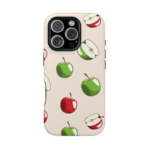 Vibrant Apple Design Phone Case