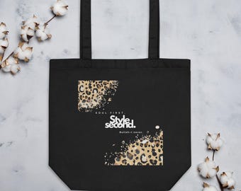 Organic Cotton Tote Bag – Sustainable 100% Cotton Shopper, Reusable Shopping Bag & Fabric Bag, Environmentally Friendly Tote Bag