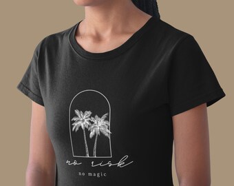 Camiseta Visionaria para Mujer, Camiseta Motivacional de Algodón, Camiseta con Gráficos, Regalo para Mujeres Creativas, Moda Casual