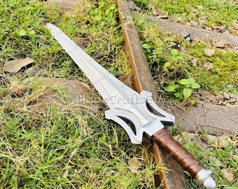 Handgesmeed hoog koolstofstaal fantasiezwaardreplica | Cosplay-rekwisieten
