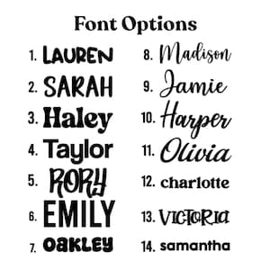 Name Sticker | Custom Name Decal | Personalized Name Decal for tumblers, cups, laptops, car windows | Glitter Name Decal | Name Labels
