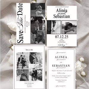 Timeless Wedding Canva Template Suite | 20+ Editable Designs | Elegant Minimalist Wedding Bundle | Instant Download