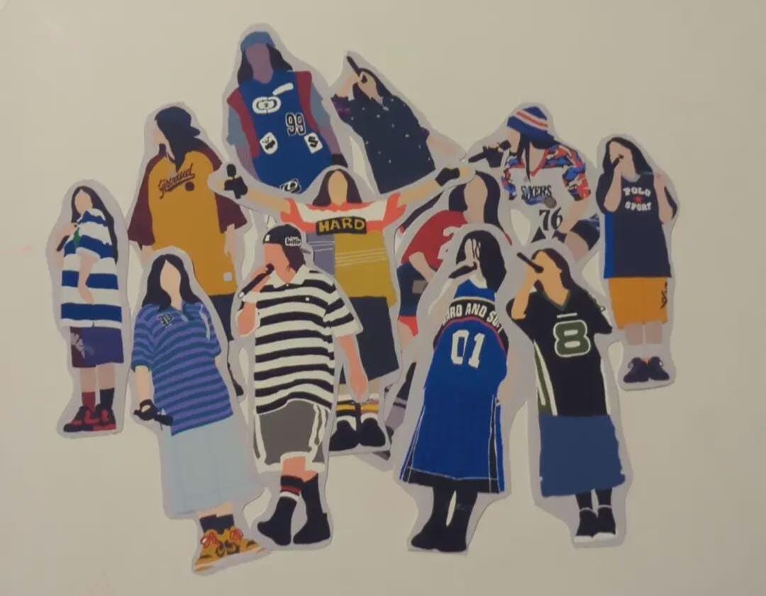 Patch à Repasser Billie Eilish Officiel - Brodé Flammes Logo, 9x5 Cm, Coton - Idéal Pour Customiser Vêtements