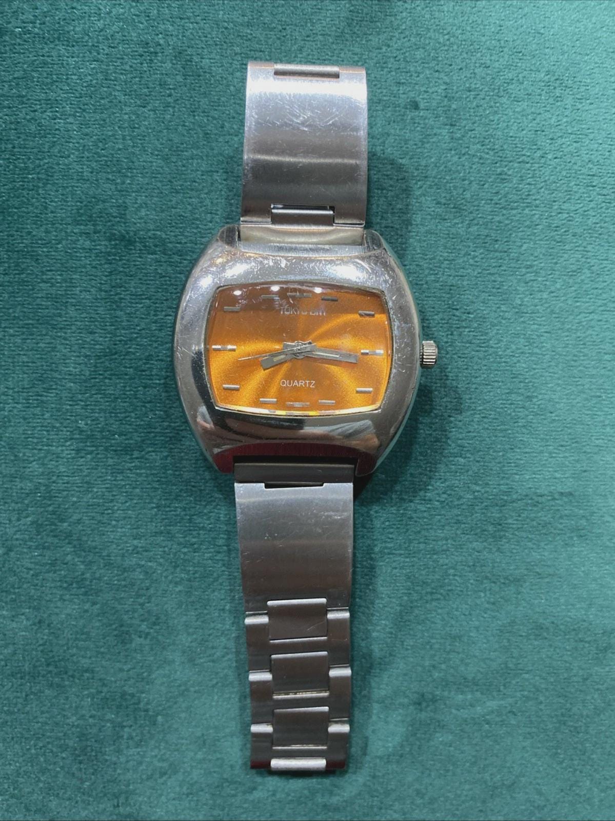TOKYO Bay Electronvolt Men's Jump Hour Watch - Steel Case Japan EX