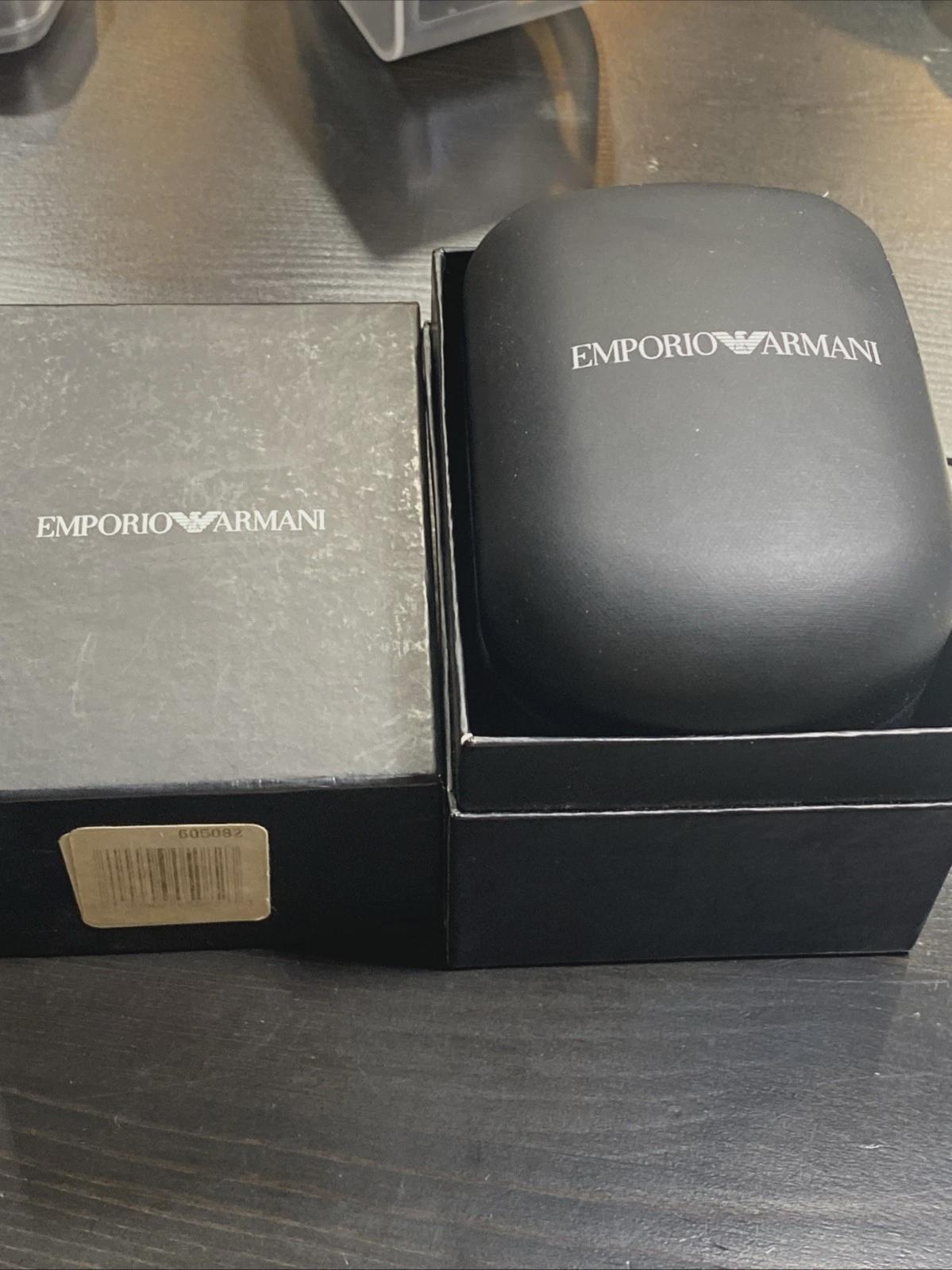 EMPORIO ARMANI 2005-2006 WATCH Men AR5815 Black Ea Italy Italy - Etsy
