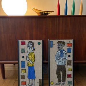 Vintage Gravel Art - Etsy