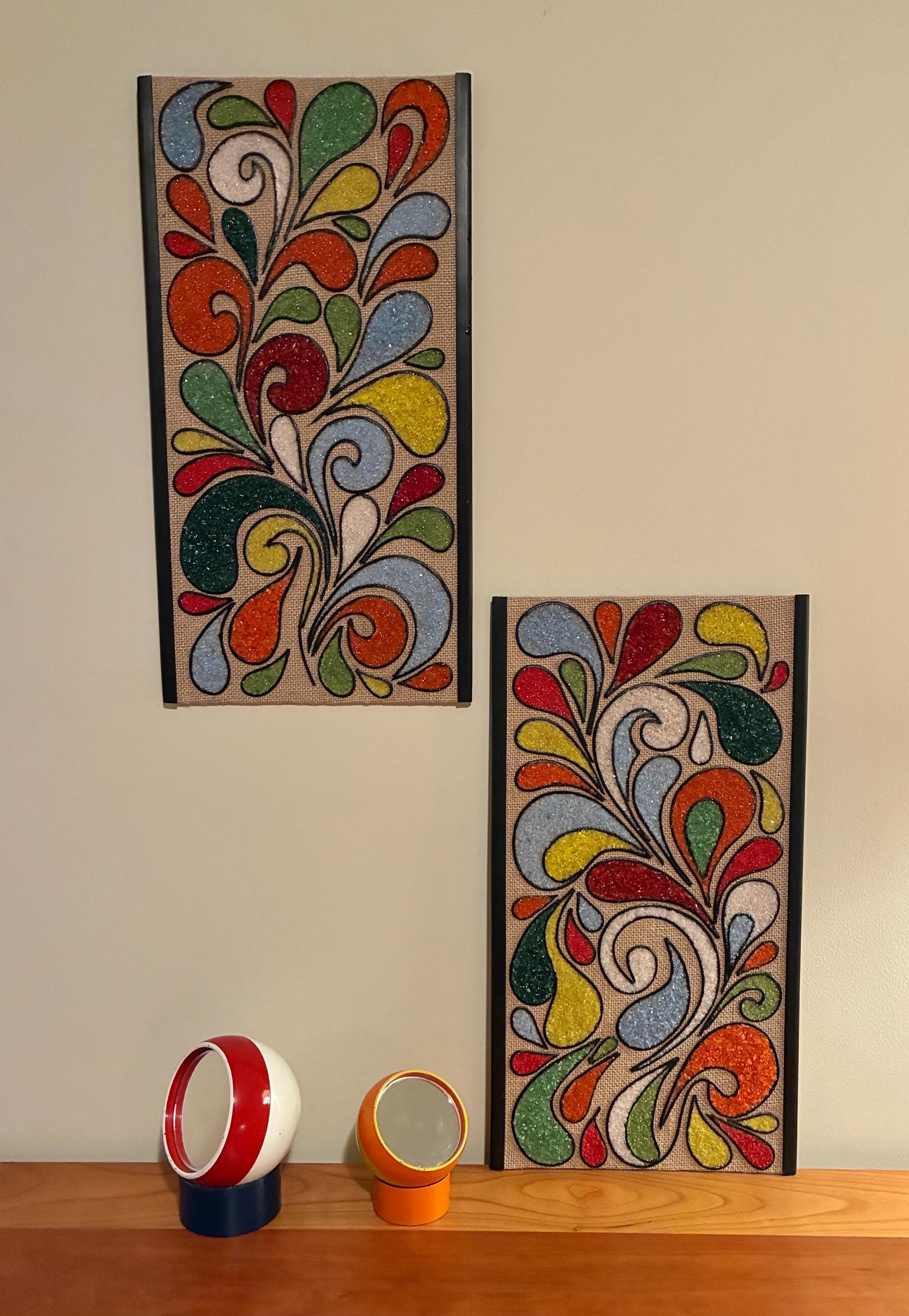 1960's Gravel Art - Etsy