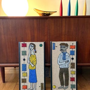 Vintage Gravel Art - Etsy